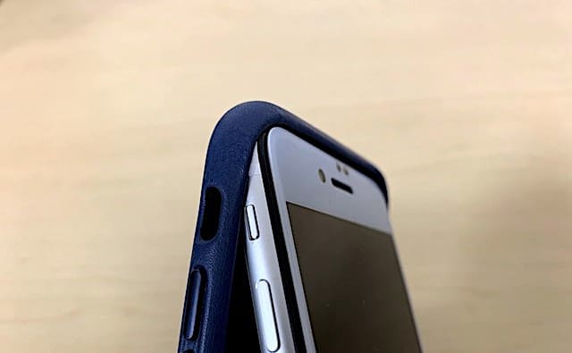 純正 iPhone 7 8 SE レザーケース ブラック① - B 【一部予約！】