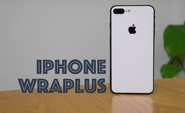 Wraplusのスキンシールでiphone 7 Plusジェットブラックモデルをホワイトカラーにしてみた Apple Life