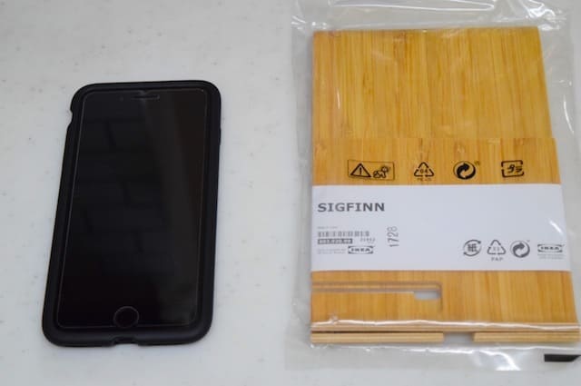 IKEA(イケア)スマホスタンド「SIGFINN(シグフィン)」がキッチンで使用するiPhoneスタンドにおすすめ！